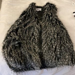 Feather vest